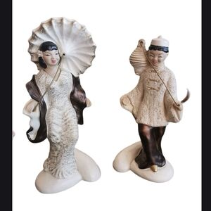 2 rare vintage chinese statues